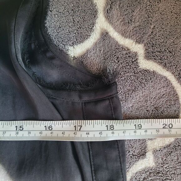 ALLSAINTS Lottie Zip Front Top Womens Size US 6 Black Sleeveless Sheer Designer - Picture 4 of 7